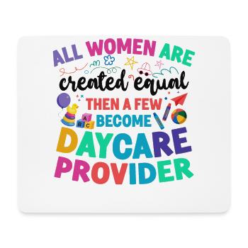 Childcare Daycare Provider Teacher - Mouse Pad (horizontal) - white - Front