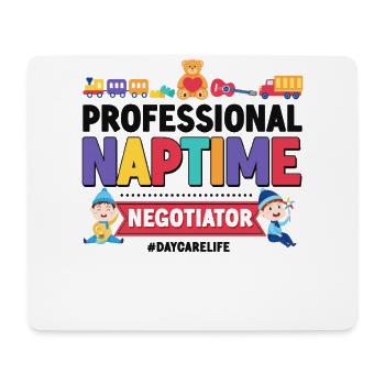 Childcare Daycare Provider Teacher - Mouse Pad (horizontal) - white - Front
