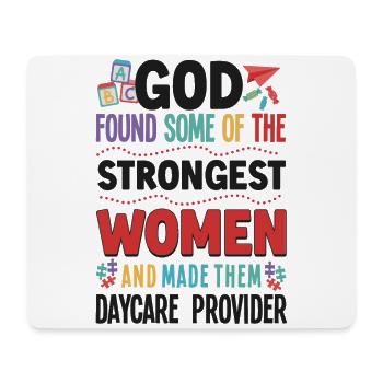 Childcare Daycare Provider Teacher - Mouse Pad (horizontal) - white - Front