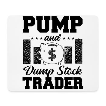 Pump and Dump Stock Trader Drôle de trading - Tapis de souris (format paysage) - blanc - Devant
