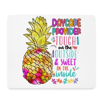 Childcare Daycare Provider Teacher - Mouse Pad (horizontal) - white - Front
