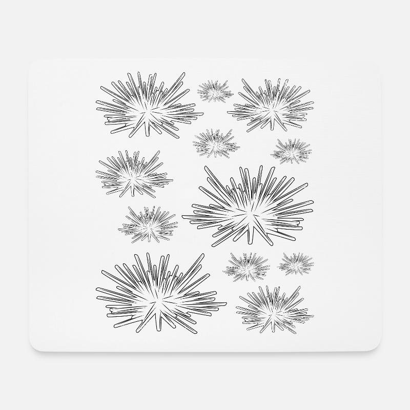 Seeigel Viele Seeigel Meerestiere Seeigel Seeigel - Mousepad (Querformat) - Weiß