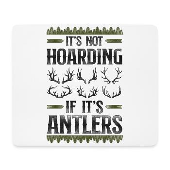 Buck Deer Hunting Hunter Vintage - Mouse Pad (horizontal) - white - Front