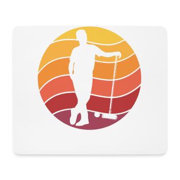 Croquet Retro - Mouse Pad (horizontal) - white - Front