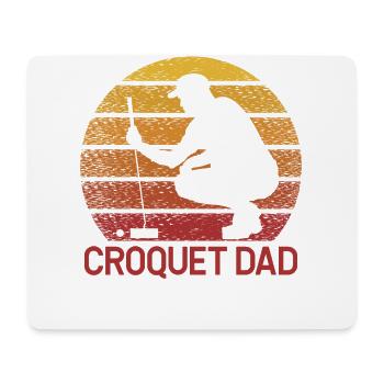 Croquet Dad - Mouse Pad (horizontal) - white - Front