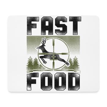 Buck Deer Hunting Hunter Vintage - Mouse Pad (horizontal) - white - Front