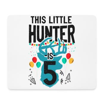 Buck Deer Hunting Hunter Kid - Mousepad (Querformat) - Weiß - Vorne