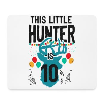 Buck Deer Hunting Hunter Kid - Mousepad (Querformat) - Weiß - Vorne
