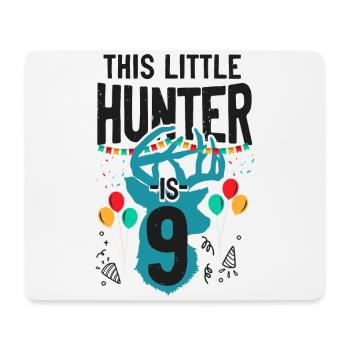 Buck Deer Hunting Hunter Kid - Mousepad (Querformat) - Weiß - Vorne