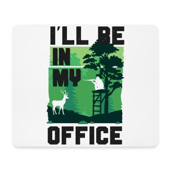 Buck Deer Hunting Hunter Vintage - Mouse Pad (horizontal) - white - Front