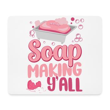 Soap Making Crafting Soap Making - Mouse Pad (horizontal) - white - Front