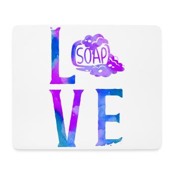 Soap Making Crafting Watercolor - Mouse Pad (horizontal) - white - Front