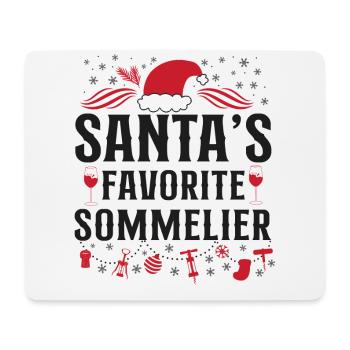 Sommelier Wine Drinking Tasting - Mousepad (Querformat) - Weiß - Vorne