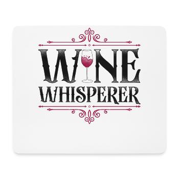 Sommelier Wine Drinking Tasting - Mousepad (Querformat) - Weiß - Vorne