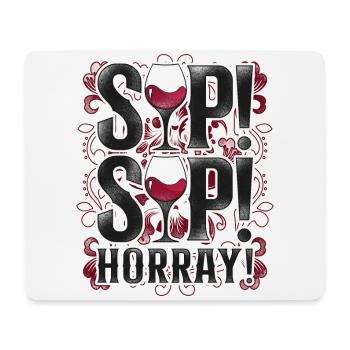 Sommelier Wine Drinking Tasting - Mousepad (Querformat) - Weiß - Vorne