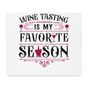 Sommelier Wine Drinking Tasting - Mousepad (Querformat) - Weiß - Vorne