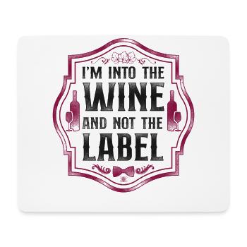 Sommelier Wine Drinking Tasting - Mousepad (Querformat) - Weiß - Vorne