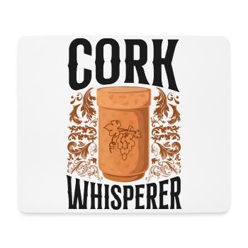 Sommelier Wine Drinking Tasting - Mousepad (Querformat) - Weiß - Vorne
