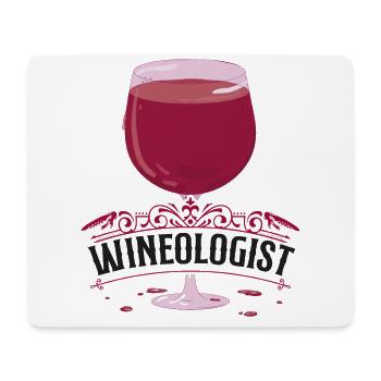 Sommelier Wine Drinking Tasting - Mousepad (Querformat) - Weiß - Vorne