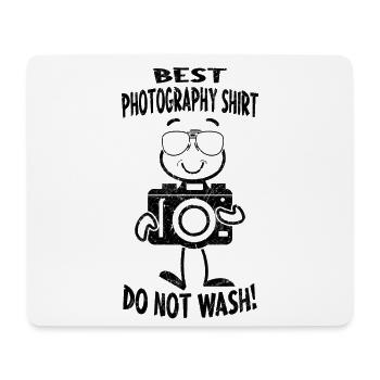 Photograph Best Photography Shirt Photographer not - Mouse Pad (horizontal) - white - Front
