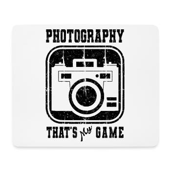 Fotografie Das ist mein Game-Fotograf - Mousepad (Querformat) - Weiß - Vorne