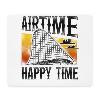 Roller Coaster Vintage Airtime - Mousepad (Querformat) - Weiß - Vorne