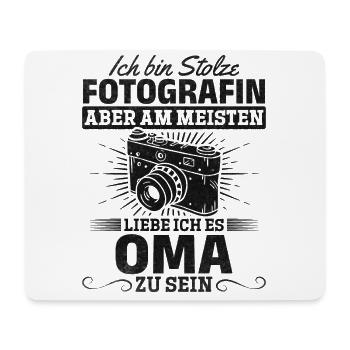 Fotografie Stolzer Fotograf I Love Most Is Being - Mousepad (Querformat) - Weiß - Vorne