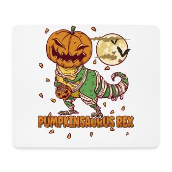 Pumpkinsaurus Dinosaure Drôle Halloween T Rex - Tapis de souris (format paysage) - blanc - Devant