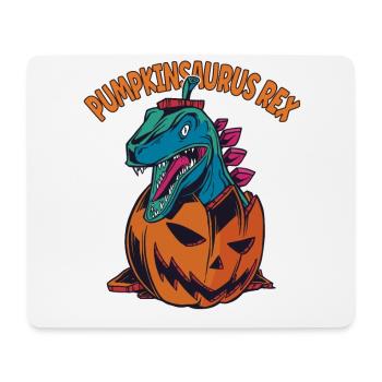 Pumpkinsaurus Dinosaure Drôle Halloween T Rex - Tapis de souris (format paysage) - blanc - Devant