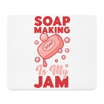 Soap Making Crafting Soap Making - Mouse Pad (horizontal) - white - Front