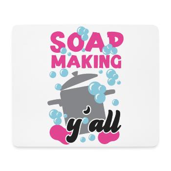 Soap Making Crafting Soap Making - Mouse Pad (horizontal) - white - Front