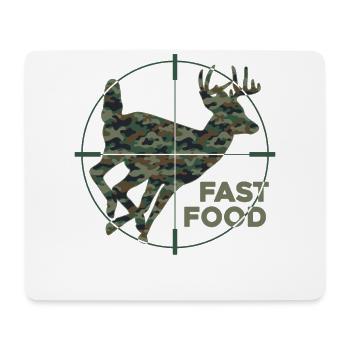 Buck Deer Hunting Hunter Vintage - Mouse Pad (horizontal) - white - Front