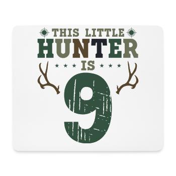 Buck Deer Hunting Hunter Kid 9ème - Tapis de souris (format paysage) - blanc - Devant