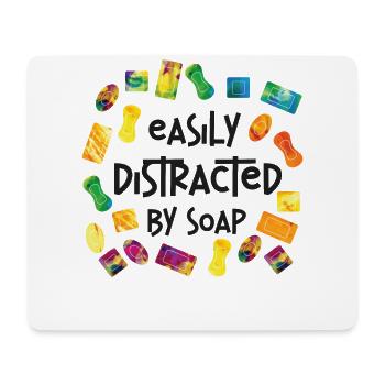 Soap Making Crafting Watercolor - Mouse Pad (horizontal) - white - Front