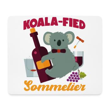 Sommelier Wine Drinking Tasting - Mousepad (Querformat) - Weiß - Vorne
