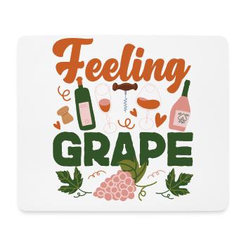 Sommelier Wine Drinking Tasting - Mouse Pad (horizontal) - white - Front