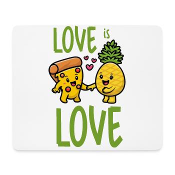 Pineapple Belongs On Pizza Funny Food - Mouse Pad (horizontal) - white - Front