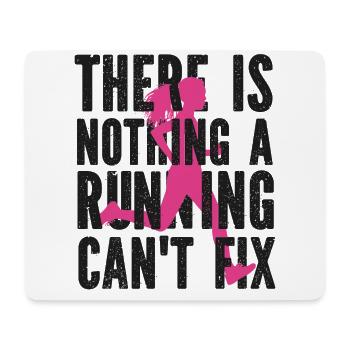 Running Runner Half Marathon - Mouse Pad (horizontal) - white - Front