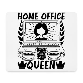 Home Office Queen Humor - Mousepad (Querformat) - Weiß - Vorne