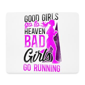 Running Runner Half Marathon - Mouse Pad (horizontal) - white - Front