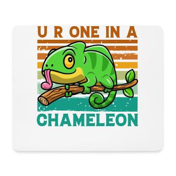 You are one in a Chameleon - Mouse Pad (horizontal) - white - Front
