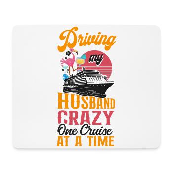 Cruise Ship Vacation Husband Wife - Mousepad (Querformat) - Weiß - Vorne