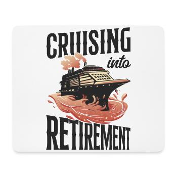 Cruise Ship Vacation Retired - Mousepad (Querformat) - Weiß - Vorne