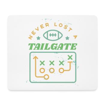American Football Sports Spruch Spieltag - Mousepad (Querformat) - Weiß - Vorne