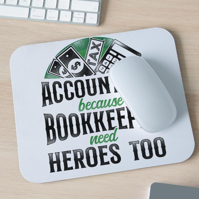 Comptable Comptable Comptable Comptabilité Tapis de souris (format paysage)