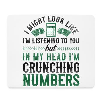 Accountant Bookkeeper Accounting - Mouse Pad (horizontal) - white - Front