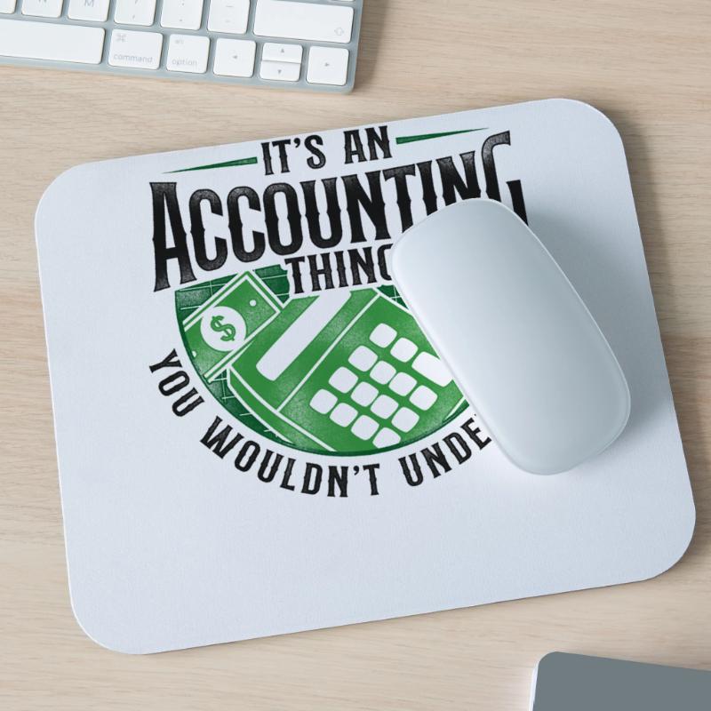 Comptable Comptable Comptable Comptabilité Tapis de souris (format paysage)