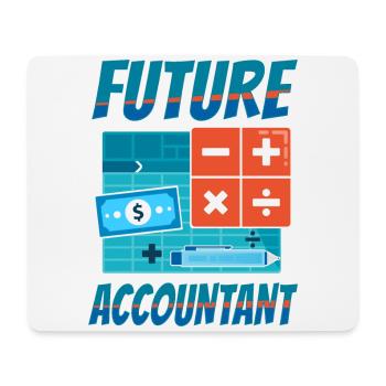 Accountant Bookkeeper Accounting - Mouse Pad (horizontal) - white - Front