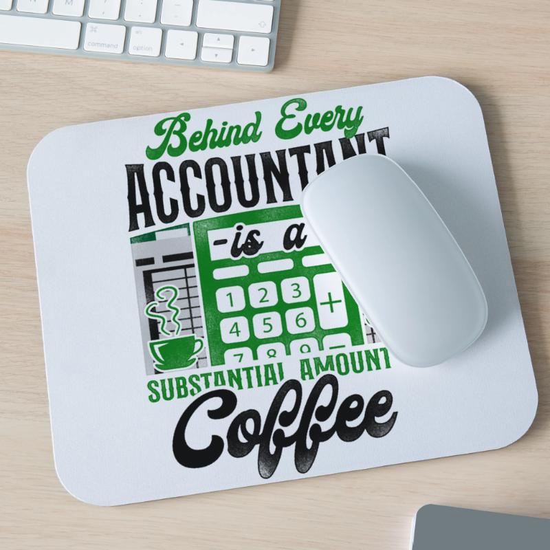 Comptable Comptable Comptable Comptabilité Tapis de souris (format paysage)