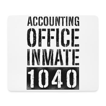 Accountant Bookkeeper Accounting - Mouse Pad (horizontal) - white - Front